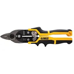 Ножницы по металлу DeWalt ERGO Aviation длиной 235 мм, прямые с короткими губками (DWHT14694-0)