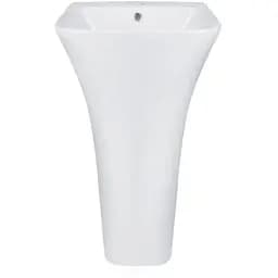 Раковина Qtap Crow напольная без донного клапана QT0511G315WN