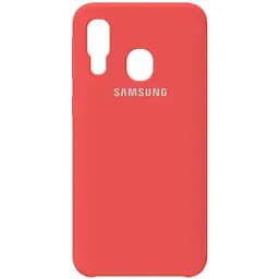 Чохол-накладка Toto Silicone Case Samsung Galaxy A40 Peach Pink