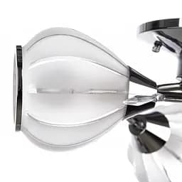 Люстра стельова Brille класична E14 40W CH (LK-239C/3) - мініатюра 4