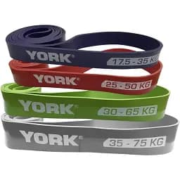 Набір резинок для фітнесу York Fitness 4 шт (17,5 - 65кг) - мініатюра 2