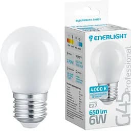 Светодиодная лампа Enerlight Professional С35 6Вт 4000К Е14 (C35E146FILNFR)