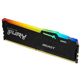 Модуль пам'яті для комп'ютера DDR5 64GB 5600 MHz Beast RGB EXPO Black Kingston Fury (ex.HyperX) (KF556C36BBEA-64) - мініатюра 2