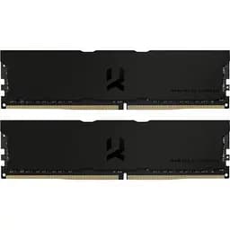 Модуль пам'яті для комп'ютера DDR4 32GB (2x16GB) 3600 MHz Iridium Pro Deep Black Goodram (IRP-K3600D4V64L18/32GDC)