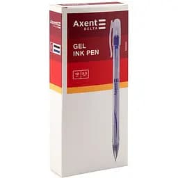 Набір гелевих ручок Axent Delta синій 12 шт. (DG2020-02)
