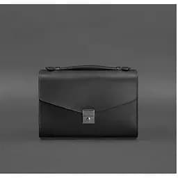 Жіноча шкіряна сумка-кроссбоді Lola чорна