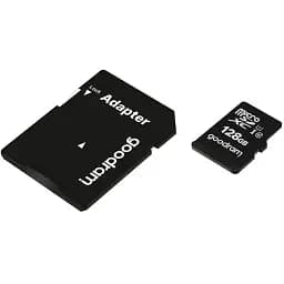 Карта пам'яті Goodram MicroSDXC 128GB UHS-I Class 10 + SD-adapter (M1AA-1280R12)