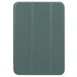 Чохол-книжка BeCover Tri Fold Soft TPU для Apple iPad Mini 7 2024 Dark Green (712445) - мініатюра 2