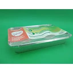 Контейнер R86L с крышкой прямоугольный алюминиевый 2.1 л 2 шт.