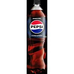 Напій Pepsi безалкогольний сильногазований на ароматизаторах нуль цукру 1.25 л