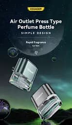 Авто освіжувач повітря для машини Essager Car air outlet press type perfume bottle - мініатюра 4
