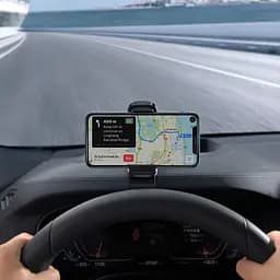 Автомобільний тримач холдер Baseus Big Mouth Pro Car Mount SUDZ-A0S Silver - мініатюра 6
