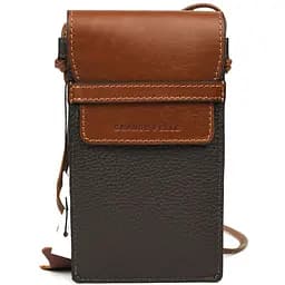 Мини сумка чехол для телефона Grande Pelle 18.5х10.5х3.5 см sum0028486