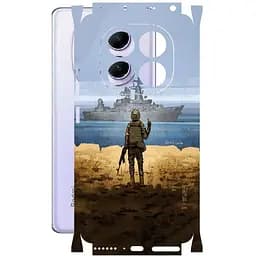 Защитная пленка StatusSKIN для Xiaomi Redmi Note 14 Pro 4G Корпус Винил Корабль