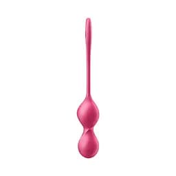 Вагинальные смарт-шарики с вибрацией Satisfyer Love Birds 2 Connect App Red, 86 г, пульт ДУ Satisfyer SX0571 99893