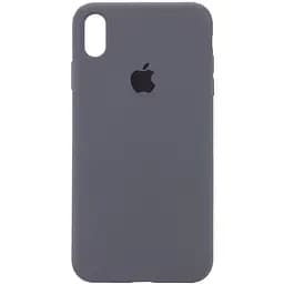 Чохол Silicone Case Full Protective (AA) для Apple iPhone XR (6.1) Сірий / Dark Gray