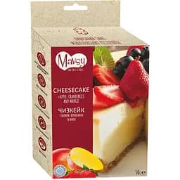 Лакомство для собак Mavsy от 3 месяцев чизкейк с яблоком, клюквой и манго 50 г