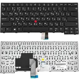 Клавіатура для ноутбука LENOVO (ThinkPad: E470, E475) rus, black - мініатюра 2