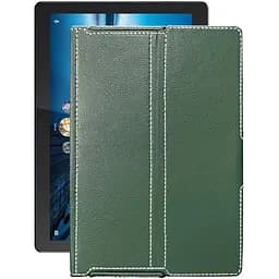 Чохол StatusCASE з екошкіри для планшету Lenovo Tab M10 X605L LTE Темно-зелений