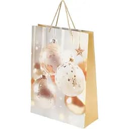 Пакет подарунковий новорічний Кульки YY050924 Різнокольоровий (NY)