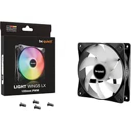 Вентилятор Be quiet! LIGHT WINGS LX 120mm PWM (BL120) - мініатюра 4
