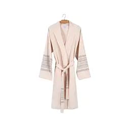 Халат махровий Irya - Serin pudra пудра L/XL - мініатюра 4