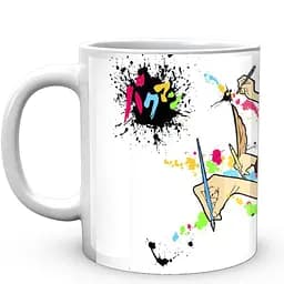 Кружка GeekLand Бакуман Bakuman Персонажи Поп-арт BK 02.436 330 мл белая