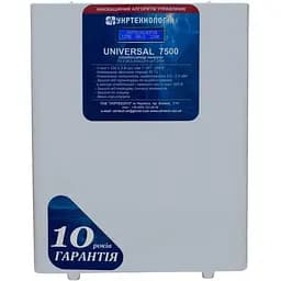 Стабилизатор напряжения тиристорный Укртехнология Universal HV 7.5 7500 Вт 220 В стабилизация 175-290 36 ступеней