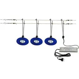 Светильник струнный поворотный Brille HTL-32/3x20W Mix система 176127