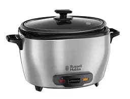 Рисоварка MaxiCook 1000Вт чаша-5л электронное управл. нерж. сталь черный Russell Hobbs kuh0015065