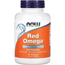 Жирні кислоти Now Red Omega 90 капсул