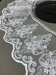 Мереживо Петек біле