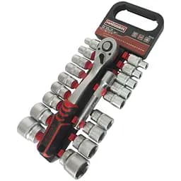 Набір насадок торцевих Haisser з тріскачкою 1/2", 20 шт. (96409)