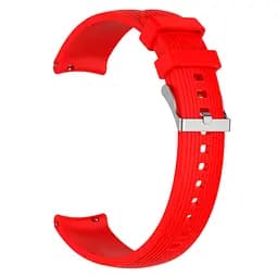 Силіконовий ремінець Watchbands Galaxy для Samsung Watch 42mm - червоний (WB003GALAXYRED42) - мініатюра 2