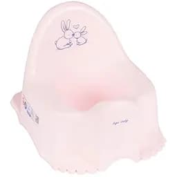Дитячий горщик Tega Baby ЕСО-Зайчики світло-рожевий