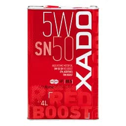 Моторное масло Xado Atomic Oil Red Boost 5W-50 4л(ХА 25293_1)