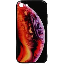 Чохол-накладка Toto Print Glass Space Case Apple iPhone 7/8/SE 2020 Amethyst