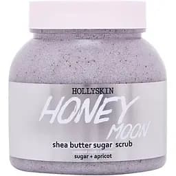 Цукровий скраб Hollyskin Honey Moon, з олією ши і перлітом, 350 г