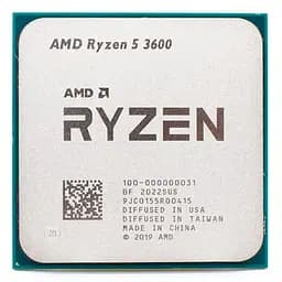 Процесор AMD Ryzen 5 3600 (100-100000031) (Socket AM4, 12T, 4.2 ГГц, Tray) Б/в