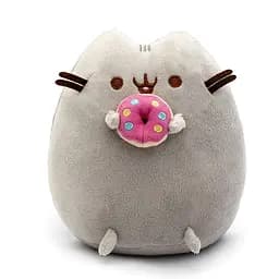 Мягкая игрушка Пушин с пончиком Pusheen 18 см P 006