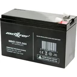 Аккумулятор Maxxter AGM 12V/7.5Ah/90Wh (MBAT-12V7.5AH) [125705]
