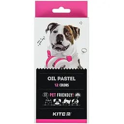 Пастель масляна Kite Dogs 12 кольорів (K22-071)