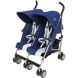 Прогулянкова коляска для двійні Maclaren Twin Triumph синя (WM1Y120042)