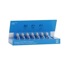 Зволожуючий концентрат 24 годин для сухої шкіри обличчя Declare Moisture 24h Effect Ampoule 7x2.5 мл (11543) - мініатюра 2
