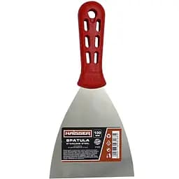 Шпатель Haisser з нержавіючої сталі 100 мм червоний (12753)