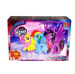 Пазлы My little Pony MLP014 G-Toys 70 эл. (4824687632530)
