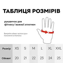 Рукавички для фітнесу Power System PS-2200, Blue - M - мініатюра 6