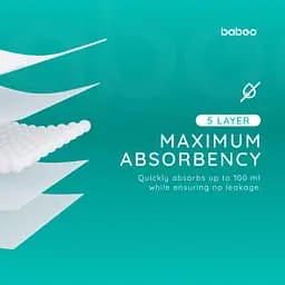 Лактаційні вкладиші Baboo одноразові абсорбуючі 120 шт. - мініатюра 3