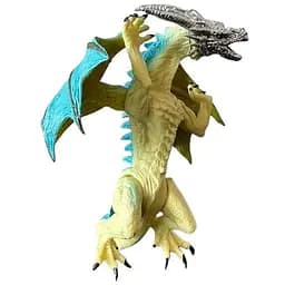 Фигурка Dino Toys Воинственный дракон с серебряной головой 74 (Q9899-74)