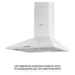 Витяжка купольна WEILOR WK 65 WH - мініатюра 3